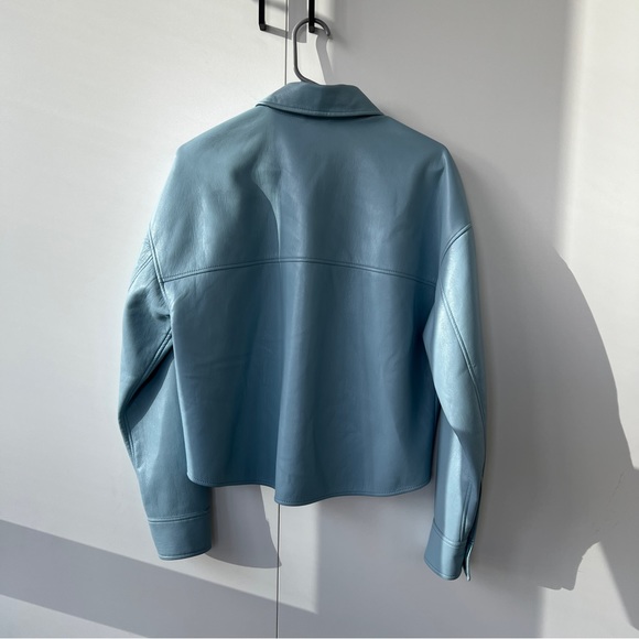(SOLD ON FB) ARITZIA BABATON Pelli Cropped Shirt Jacket - Picture 2 of 6